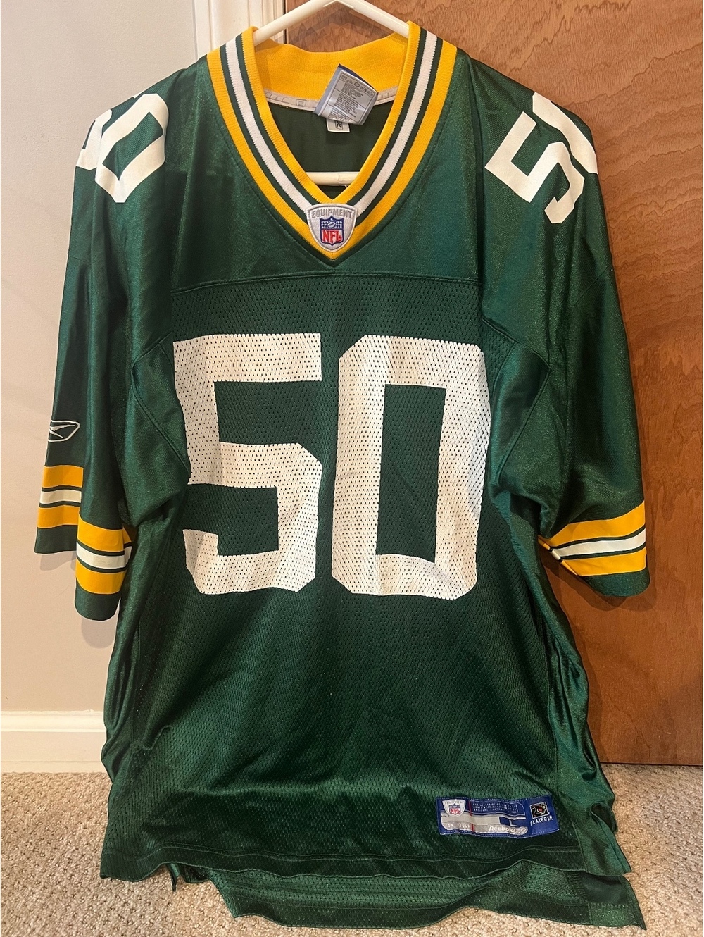 Reebok Georgia Packers Aj Hawk Jersey